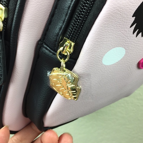 Betsy Johnson Pink Unicorn Small Backpack - Picture 6 of 8